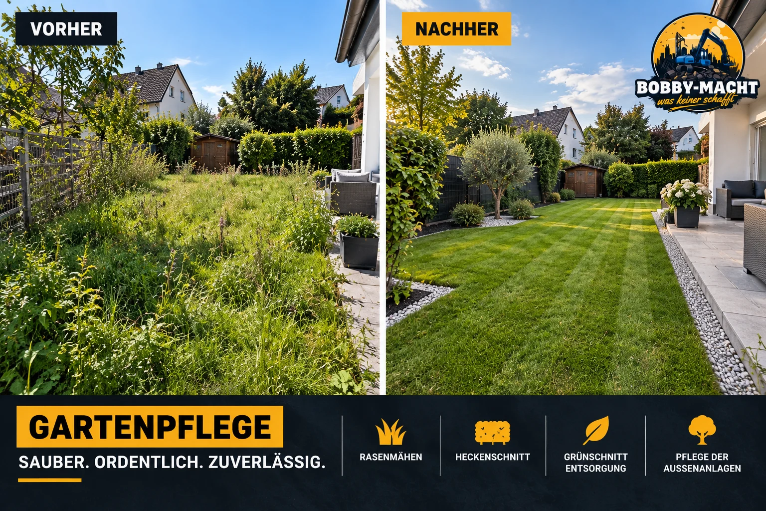 Leistungsbeispiel Gartenpflege